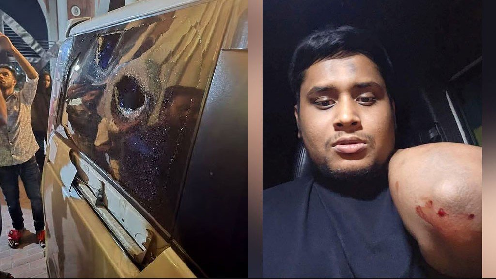 গাজীপুরে হাসনাতের গাড়িতে হামলার অভিযোগে আটক ৫৪