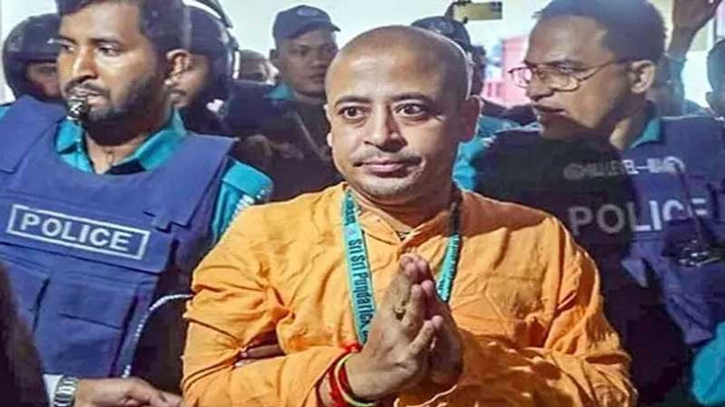 আবারও কারাফটকে চিন্ময় কৃষ্ণকে জিজ্ঞাসাবাদের অনুমতি