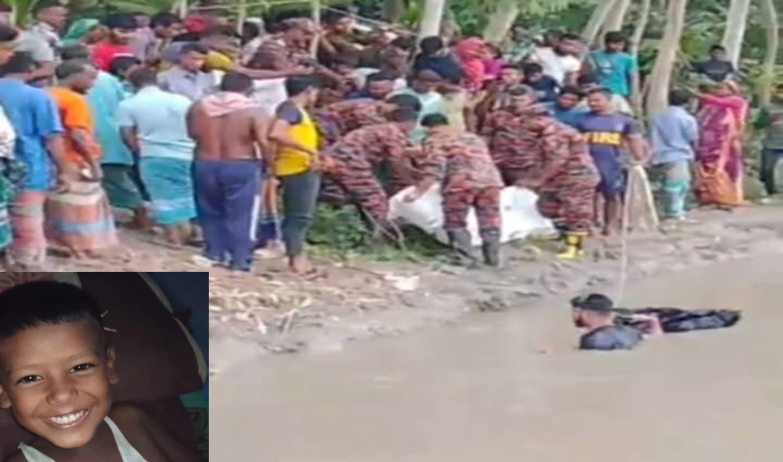 কুড়িগ্রামে তিস্তা নদীতে নিখোঁজ শিশুর মরদেহ একদিন পর উদ্ধার