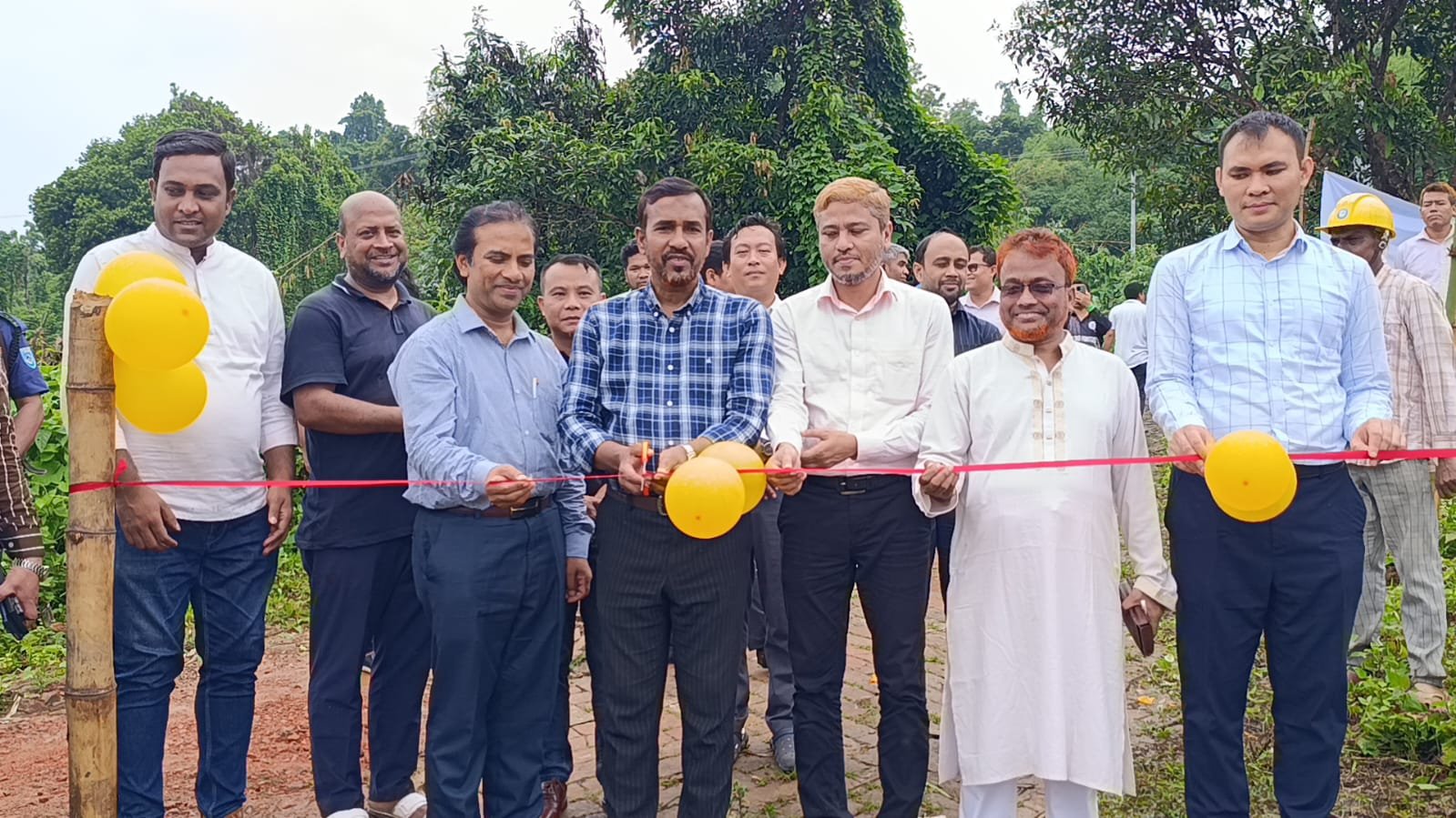 রাঙামাটির রাবিপ্রবি'র ছাত্র হোষ্টেল নির্মাণকাজের উদ্বোধন