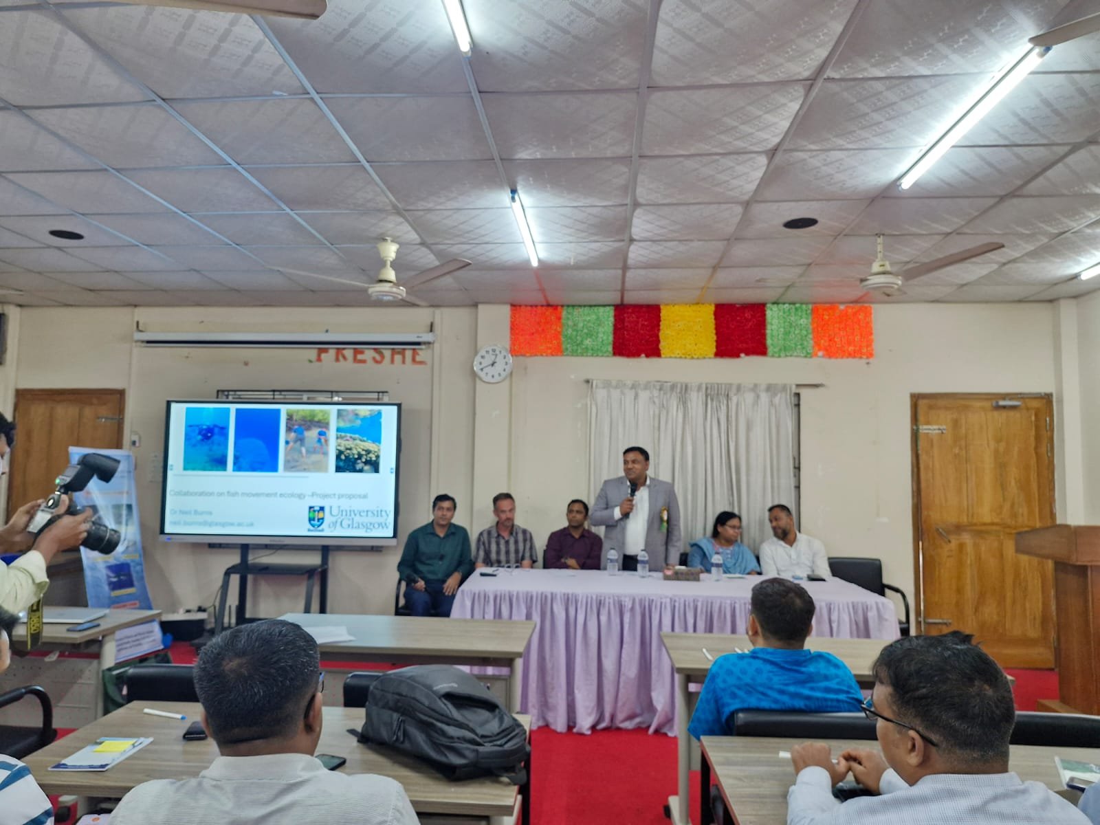 উপকূলীয় বাস্তুতন্ত্রে মাছের পরিব্রজন নিয়ে নোবিপ্রবিতে আন্তর্জাতিক সেমিনার