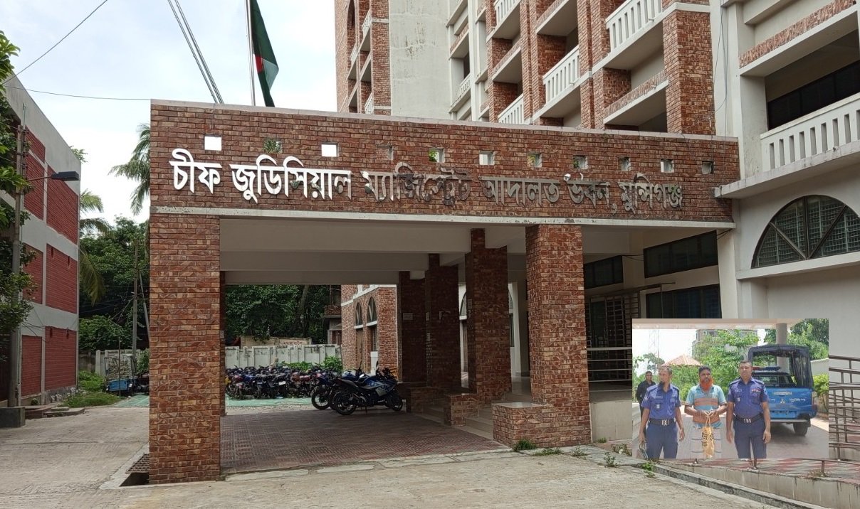 লৌহজংয়ে চোরাই অটোরিকশাসহ গ্রেফতার ১