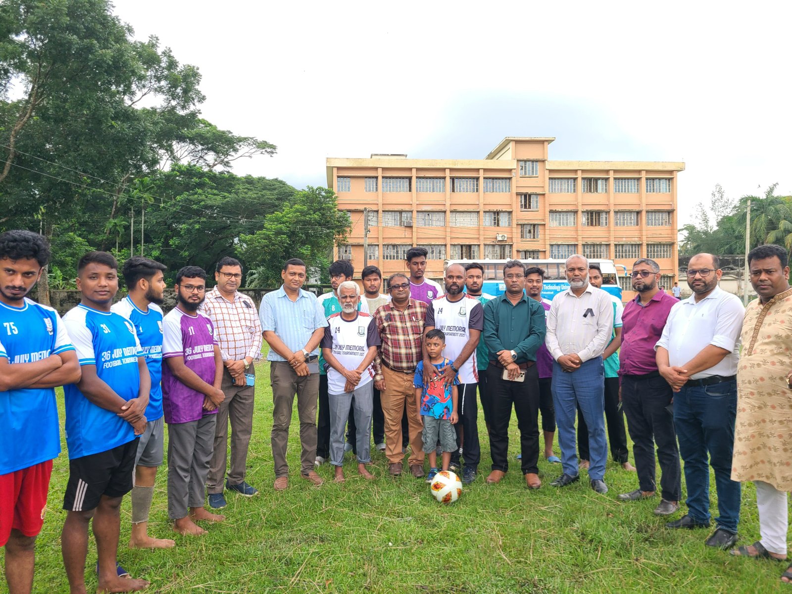 পবিপ্রবিতে জুলাই ৩৬ ফুটবল টুর্নামেন্টের উদ্বোধন