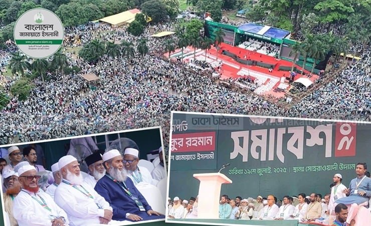 জামায়াতের সমাবেশে যোগ দিলেন এনসিপির নেতা সারজিস আলম