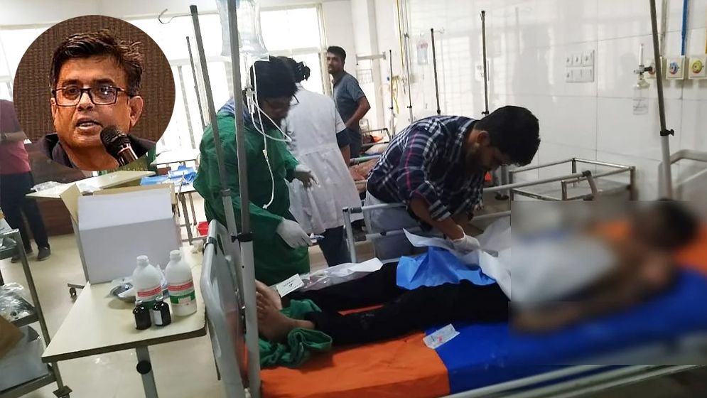 উত্তরায় বিমান দুর্ঘটনায় দগ্ধদের খোঁজ নিতে বার্ন ইউনিটে প্রধান উপদেষ্টার প্রেস সচিব