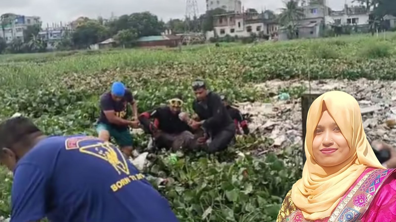 টঙ্গীতে খোলা নালায় পড়ে নিখোঁজ ফারিয়া তাসনিমের মরদেহ তিন দিন পর উদ্ধার
