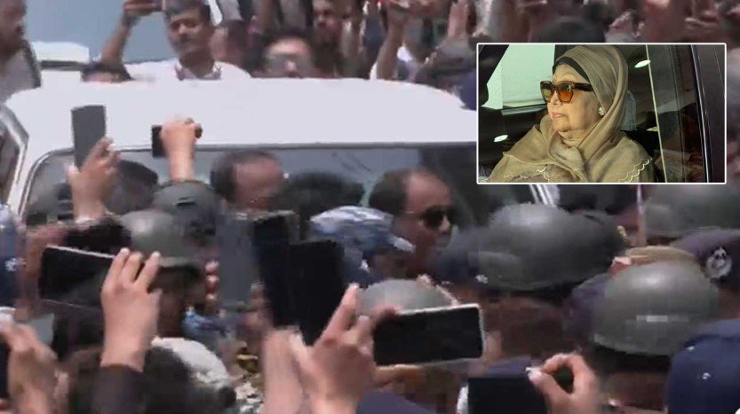 ফিরোজার পথে খালেদা জিয়া, নেতাকর্মীদের উল্লাস