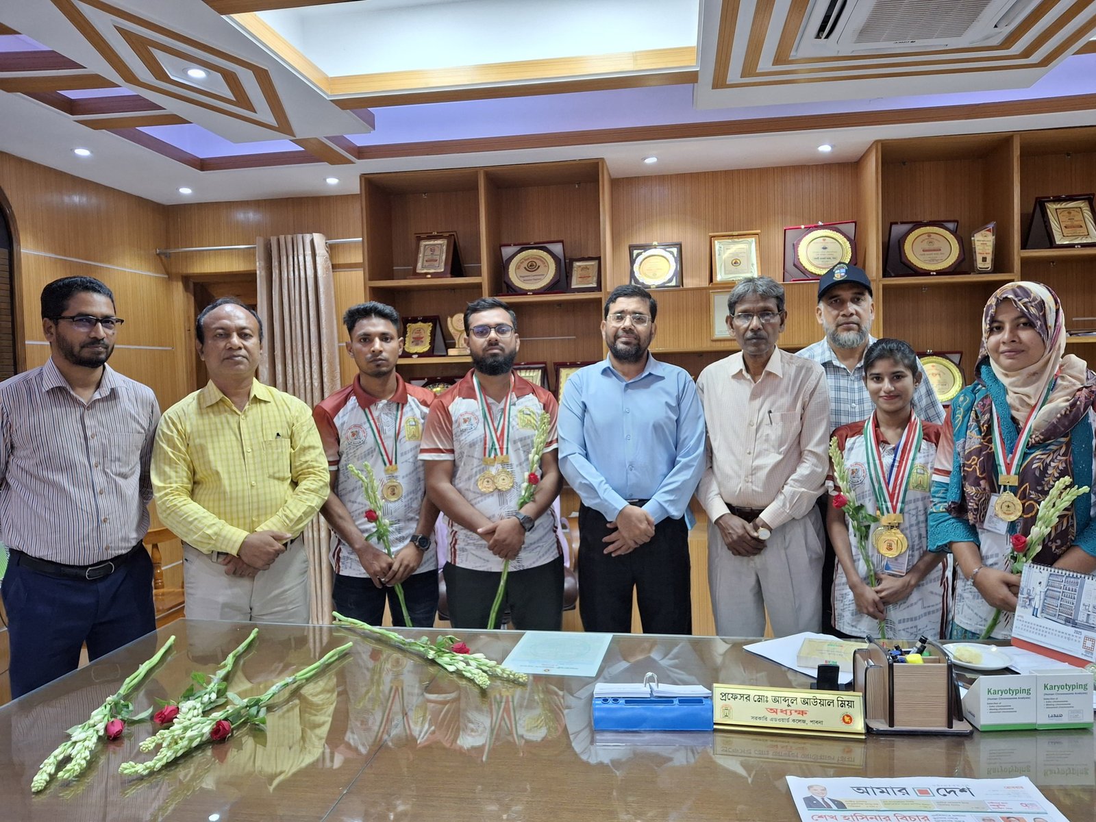 জাতীয় বিশ্ববিদ্যালয়ের ক্রীড়া প্রতিযোগিতায় চার ইভেন্টে চ্যাম্পিয়ন পাবনার এডওয়ার্ড কলেজ