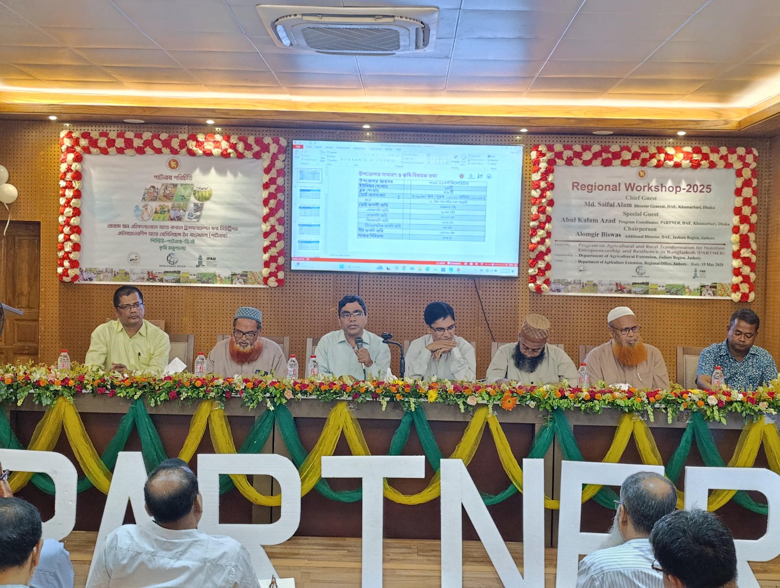 দারিদ্র্য দূরীকরণ ও কৃষি উন্নয়নে যশোরে পার্টনার প্রকল্পের কর্মশালা