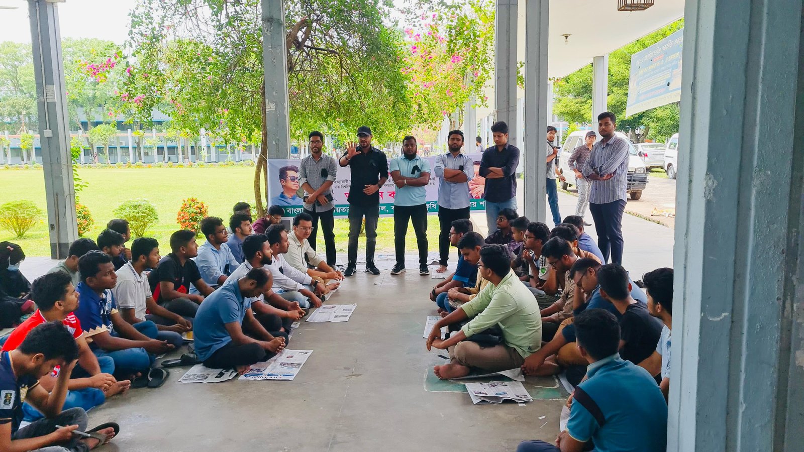 সাম্য হত্যার প্রতিবাদে বাকৃবি ছাত্রদলের ৩ দফা দাবি