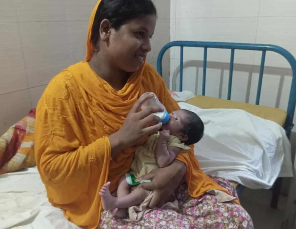 ২ দিন হাসপাতালে থাকার পর অজ্ঞাত শিশুটির অভিভাবকের সন্ধান মিলেছে
