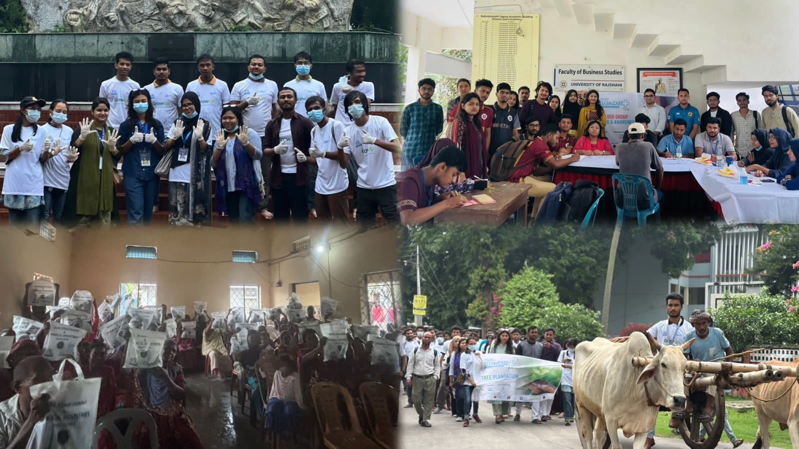 রাজশাহীতে ইউনিস্যাবের উদ্যোগে ‘প্রজেক্ট ক্লিন অ্যান্ড কেয়ার’