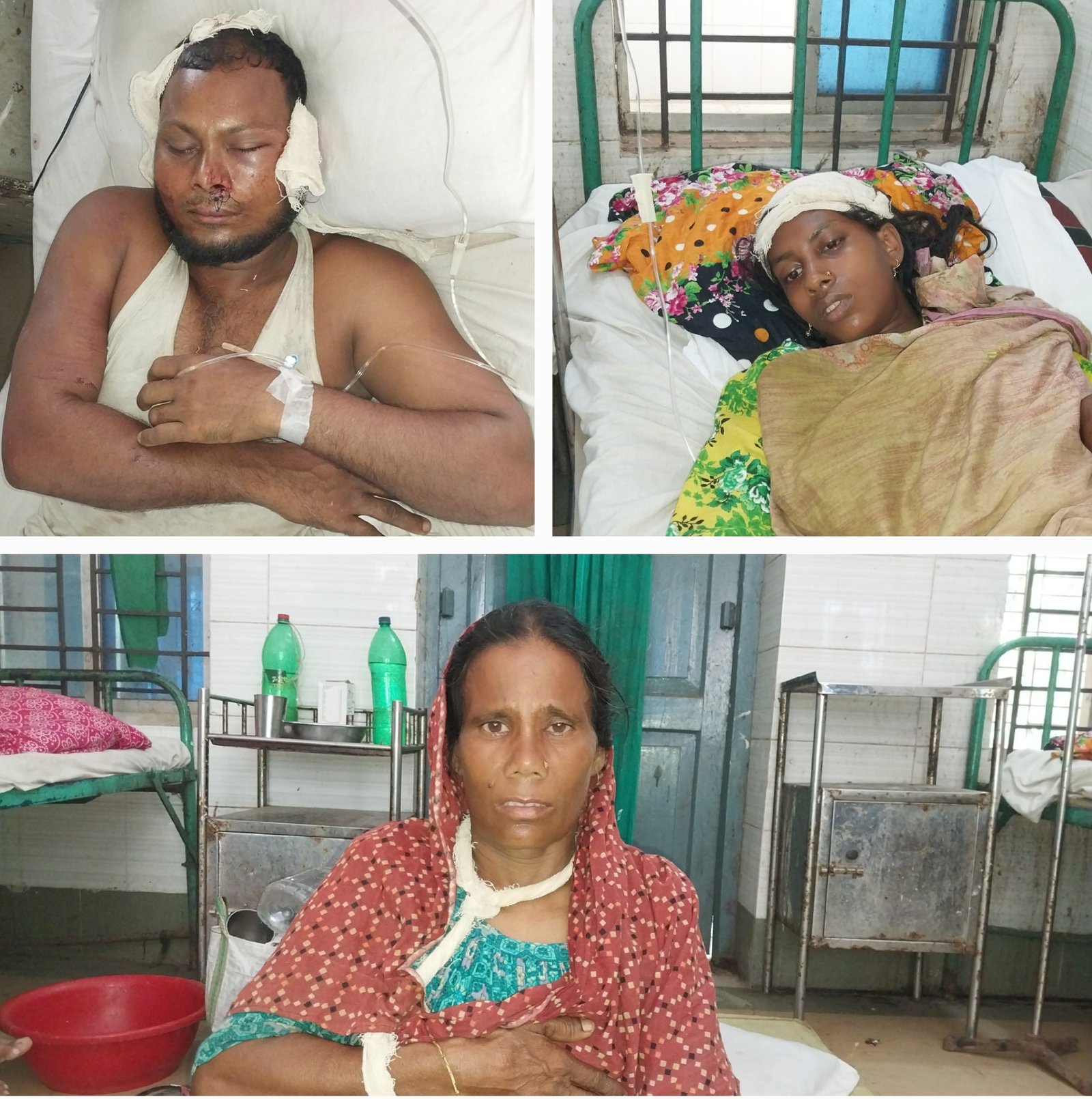 ফুলবাড়ীতে জমি দখল করতে গিয়ে অবরুদ্ধ, ৪ পুলিশ সদস্য ক্লোজড
