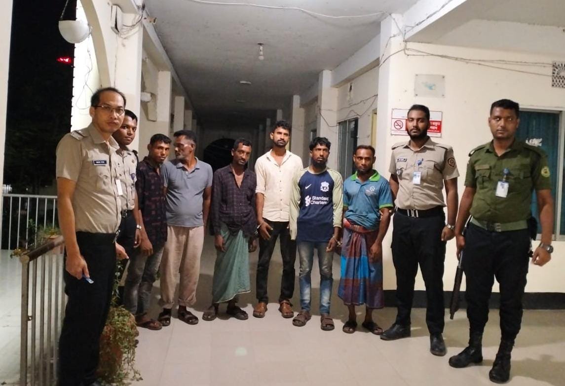 নোয়াখালীতে ১১ মাদকসেবীর কারাদন্ড