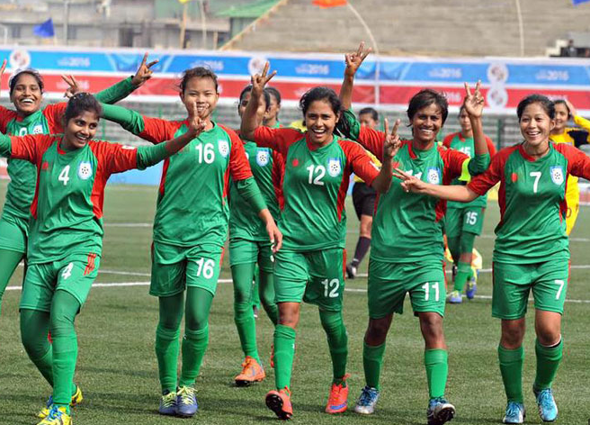 নারী ফুটবল দল আজ তুর্কমেনিস্তানের মুখোমুখি হবে