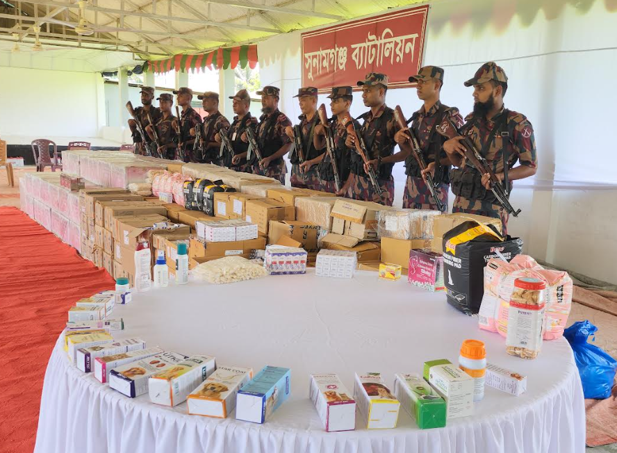 এবার সুনামগঞ্জের সীমান্ত দিয়ে চোরাই পথে ভারত থেকে আসলো কুকুর-বিড়ালের দেড় কোটি টাকার খাবার, ঔষধ ও কসমেটিক