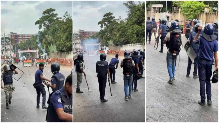 গোপালগঞ্জে এনসিপি’র গাড়িবহরে হামলা, রণক্ষেত্র শহর — নেতারা আশ্রয় নিলেন সার্কিট হাউজে