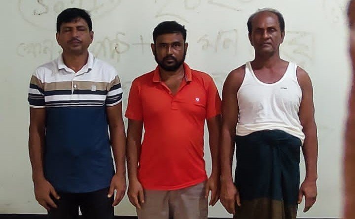 চুয়াডাঙ্গার জীবননগরে আওয়ামী লীগের তিন নেতা গ্রেপ্তার