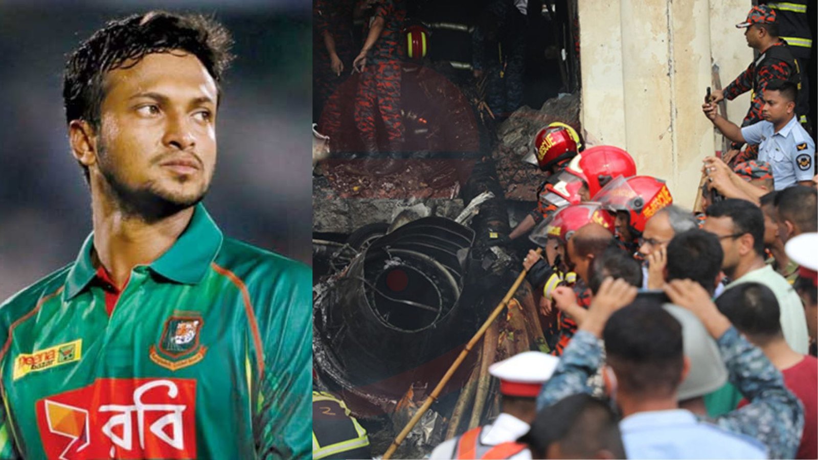 সাকিব আল হাসানের শোকবার্তা: ‘অগণিত স্বপ্ন নিভে গেছে’