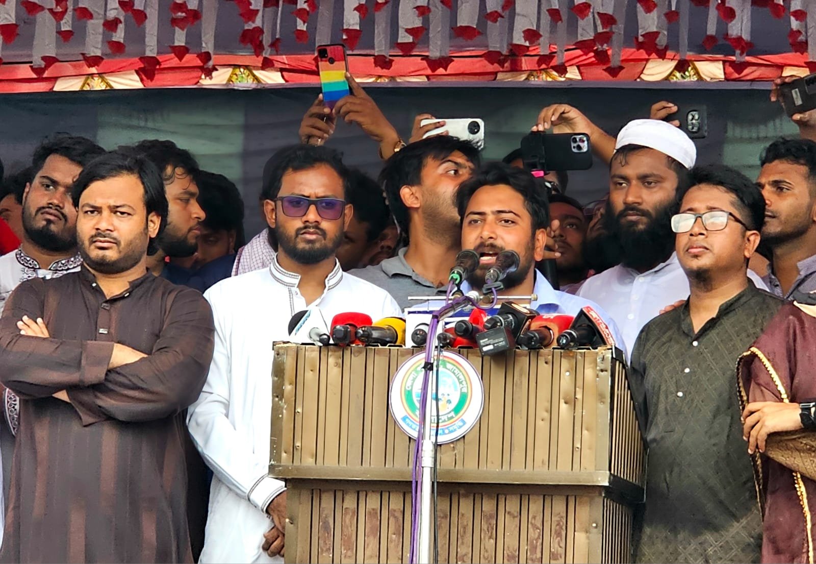 গণঅভ্যুত্থান না হলে আপনারা নির্বাচনের স্বপ্ন দেখতে পারতেন না - নাহিদ ইসলাম