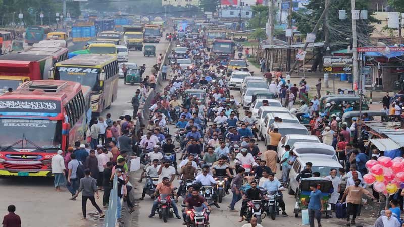 মিরসরাইয়ে বিএনপির মোটর শোভাযাত্রা ও সমাবেশ