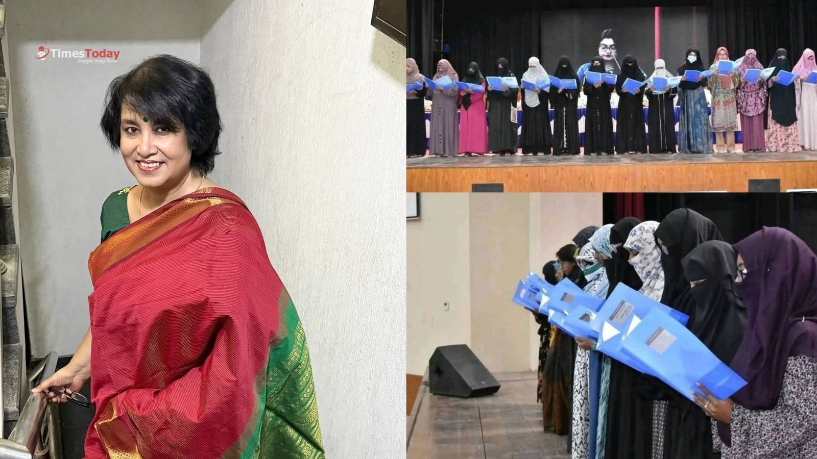 ‘এই পোশাক শিক্ষিত নারীর নয়, মগজ ধোলাই হওয়া ক্রীতদাসীর’: রাবি ছাত্রীদের বোরখা নিয়ে তসলিমা নাসরিনের কটাক্ষ!