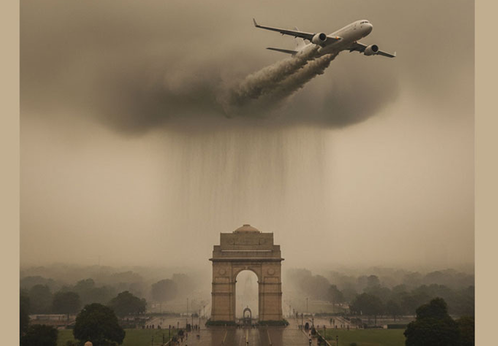এত চেষ্টা করেও দিল্লির আকাশে মিলল না এক ফোঁটা পানি