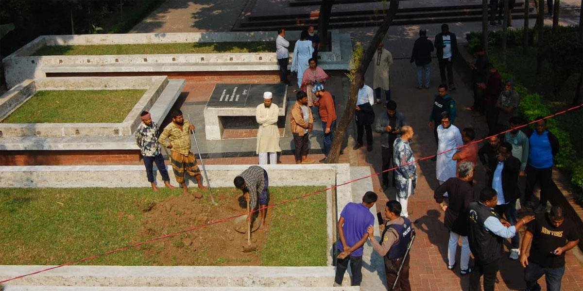 হাদির দাফনের প্রস্তুতি চলছে