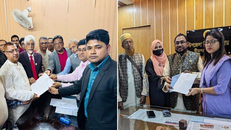 চট্টগ্রাম-১ আসনে বিএনপি-জামায়াত প্রার্থীর মনোনয়ন সংগ্রহ