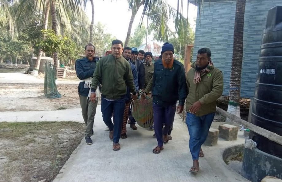 শ্যামনগর থেকে উদ্ধার করা হরিণ সুন্দরবনে অবমুক্ত